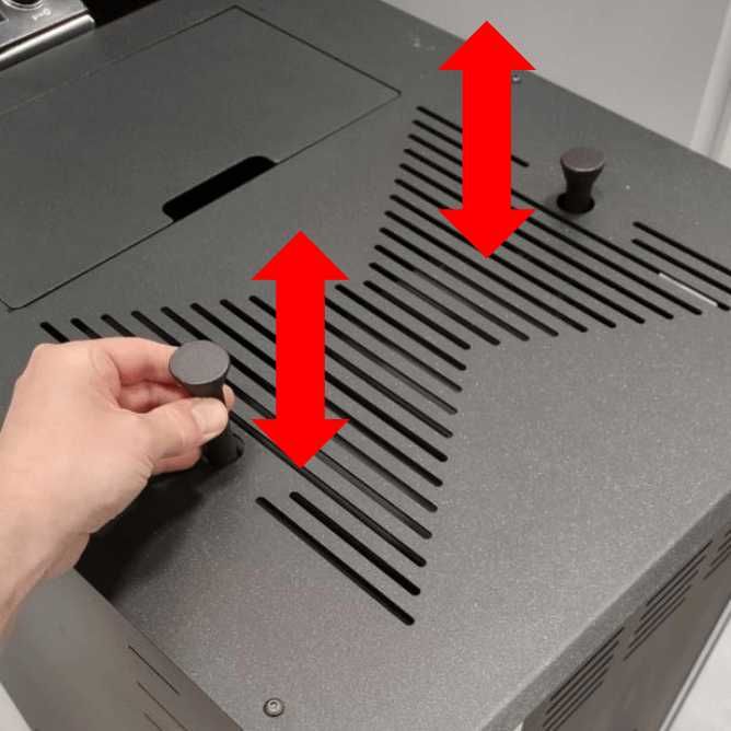 Centrala termica pe peleti Fornello Rossi B Black 25 kw