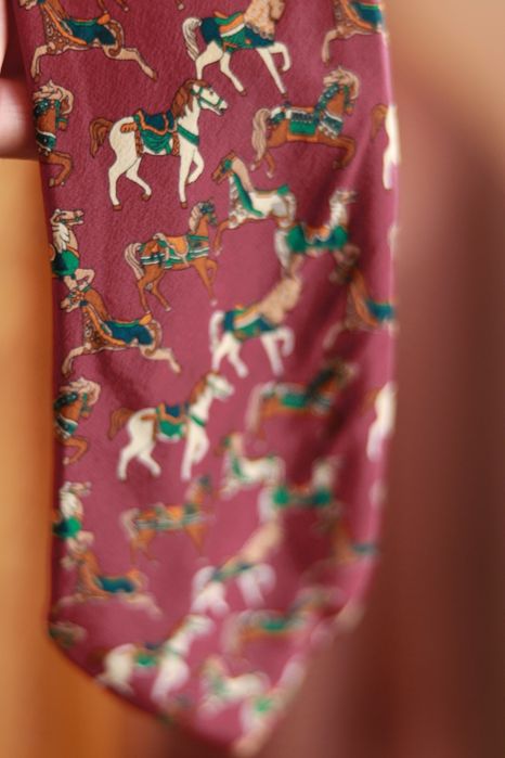 Lot cravate vintage din mătase naturală