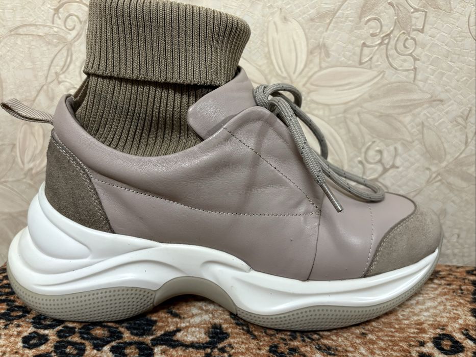 Ботинки/кроссовки кожа