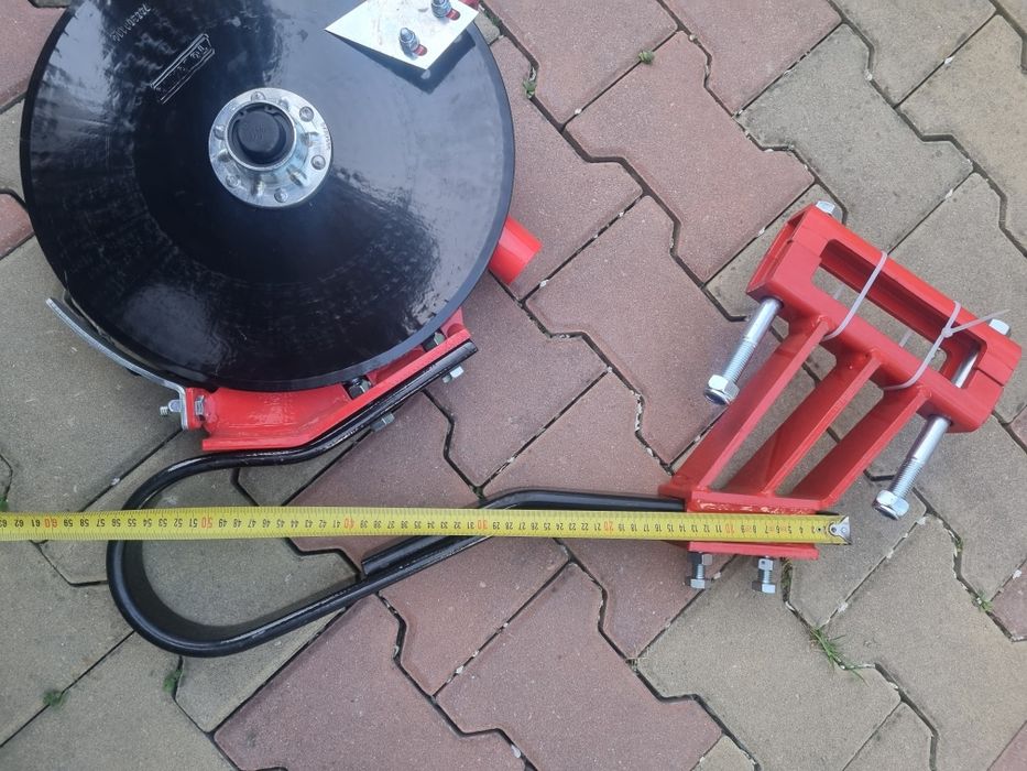 Brazdar dublu disc asamblat SPC, ansamblu complet disc fertilizare