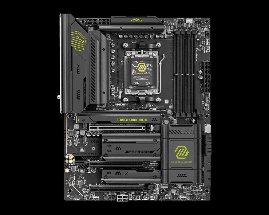 Материнская плата MSI MAG B850 TOMAHAWK MAX WIFI AM5 DDR5 ATX Wi-Fi 7
