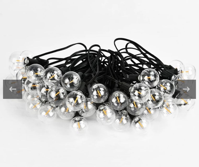 Ghirlanda 16.5 m 30 LED pentru Garadina / Terasa / Casa