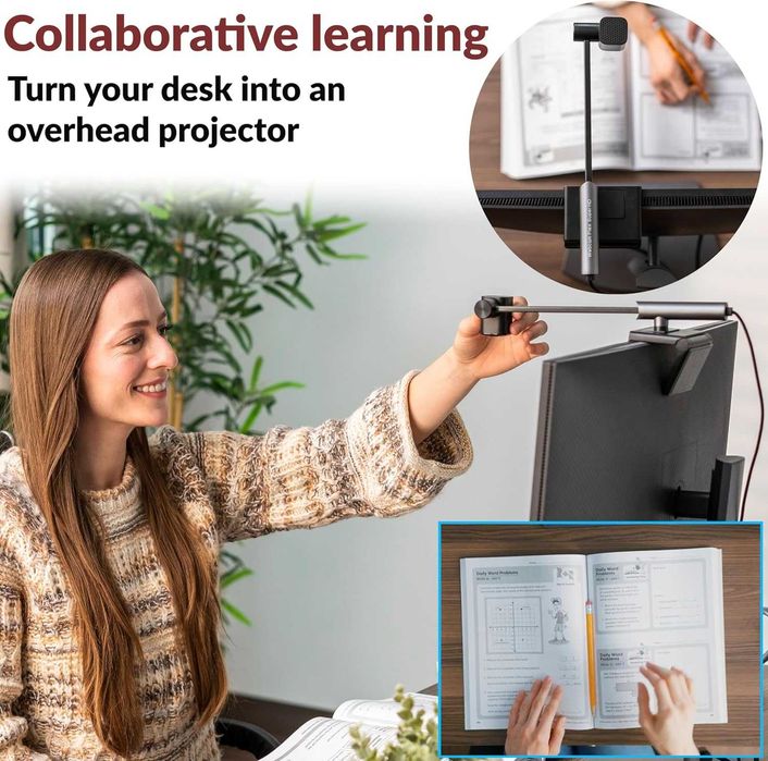 CA Essential Webcam Flex cu trei poziții de montare - nou