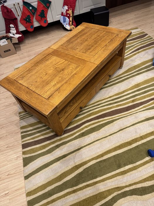 Masa de cafea din lemn masiv