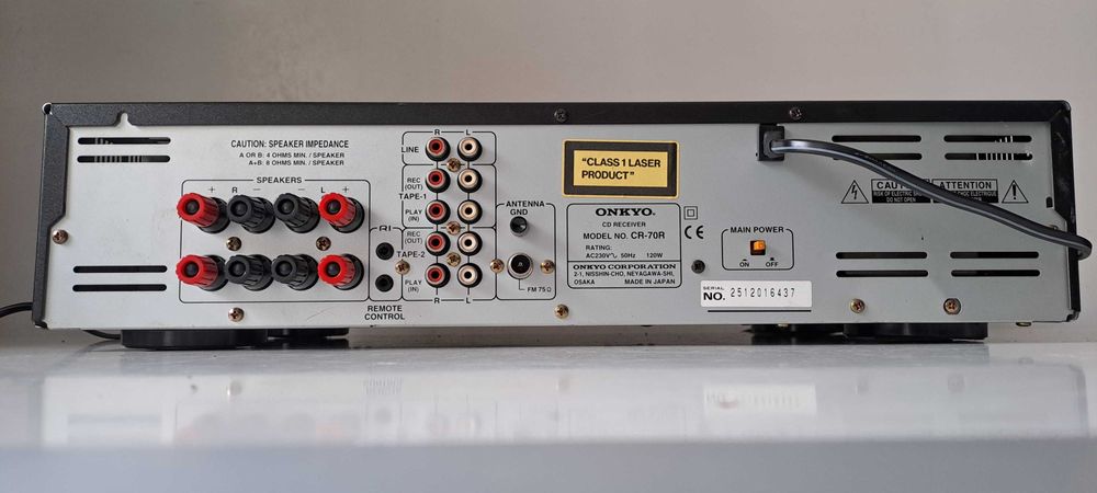 Onkyo CR-70R Premium CD Receiver – Japonia – Stare Exceptionala