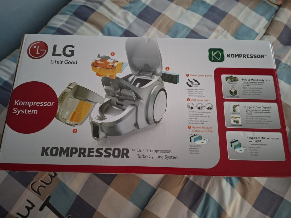 Продаётся новый пылесос LG