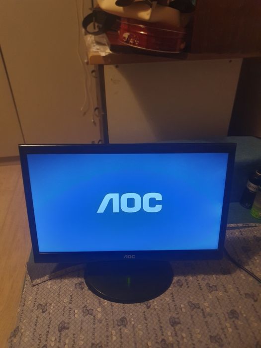 Монитор VGA чёрный