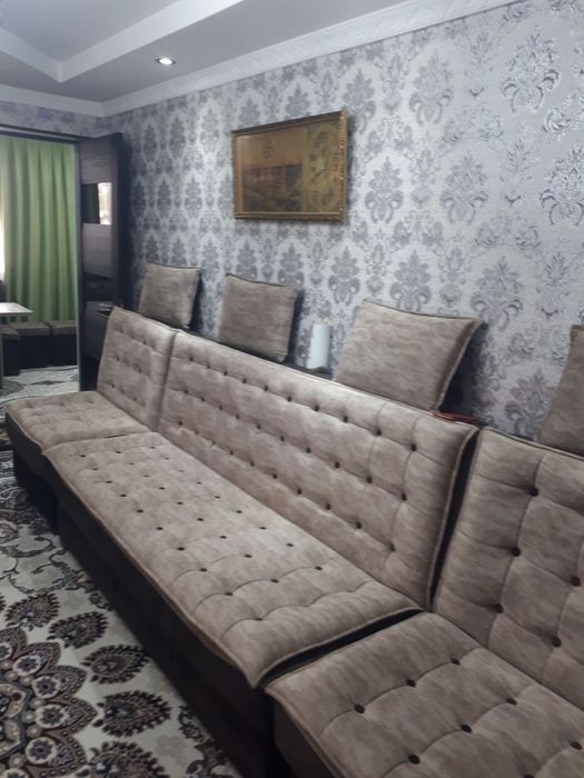 Квартира 2х-ком.2х-этажный 1 этаж 2-этажка дом
2 хонали 1. Кават
Хамма