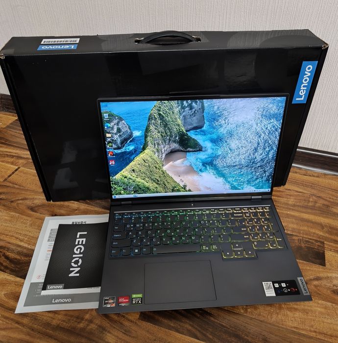 Legion 5pro.Ryzen7 6800h/rtx3060/16gb ddr5/16"IPS 2K 165Hz/512gb ssd/