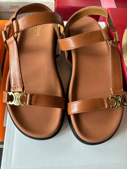 Сандали Celine кожа