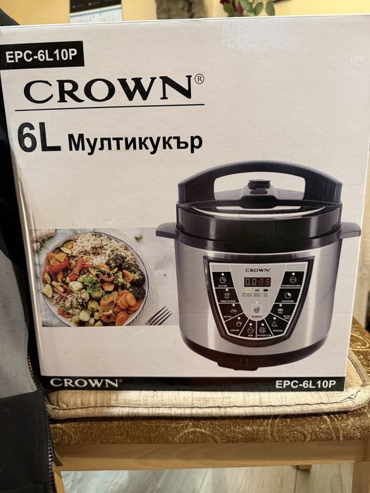Мултикукър CROWN 6L