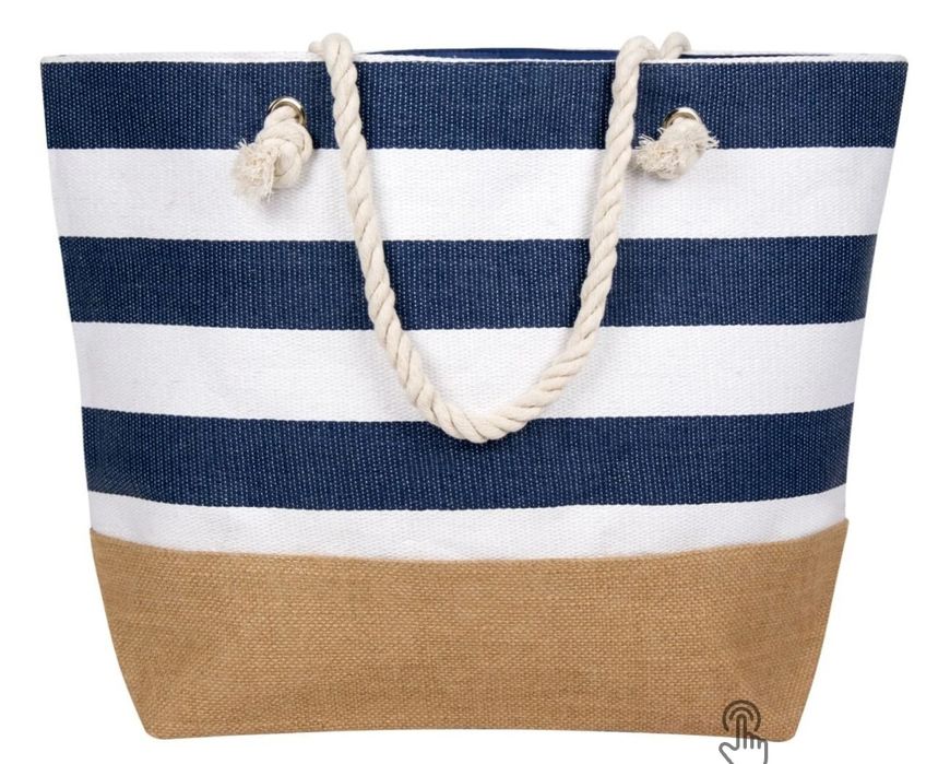 Плажни чанта, многоцветни, 38 х 14 х 3 см