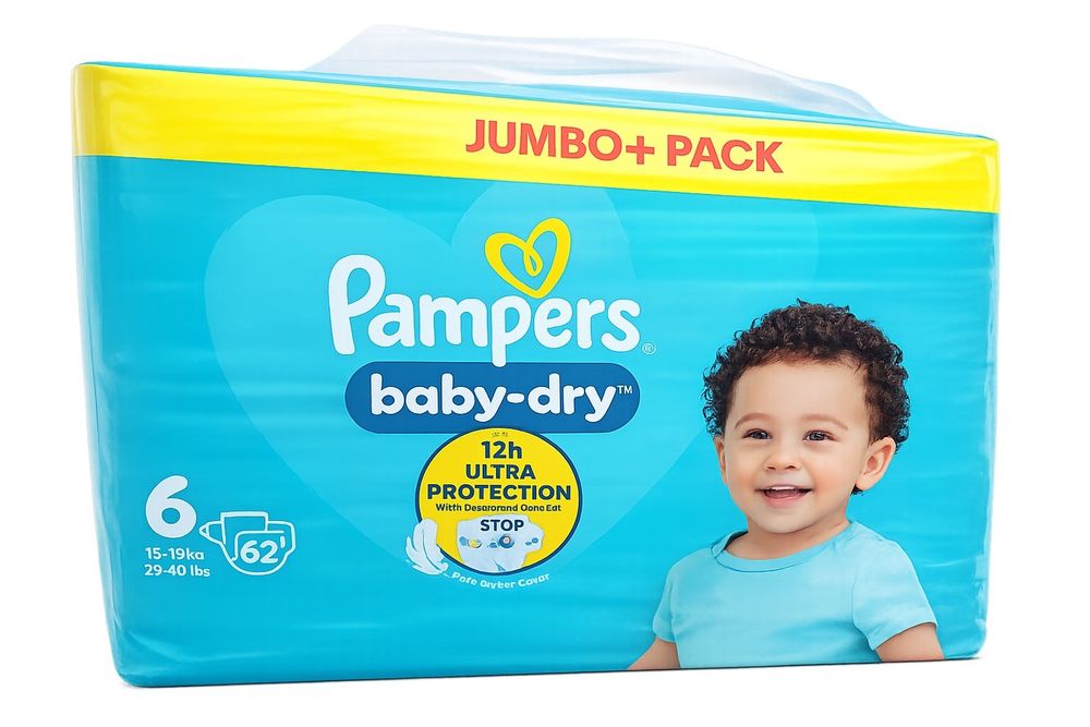 Памперси и гащички  Pampers baby-dry