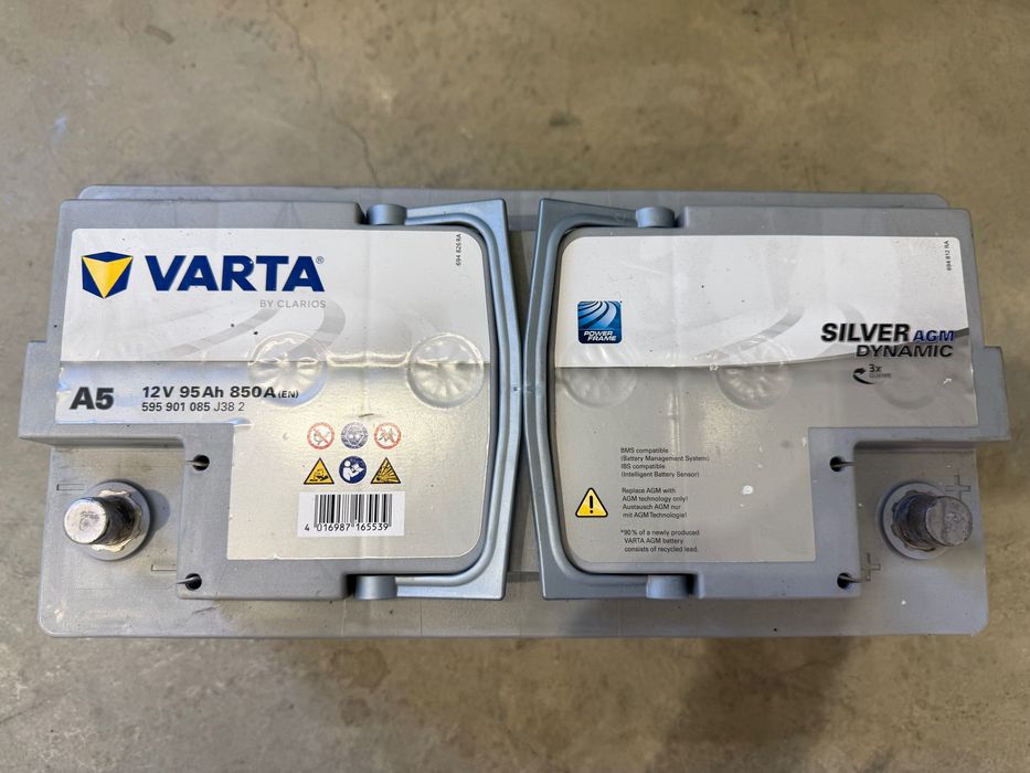 Акумулатор 12V 95Ah / 850 AGM