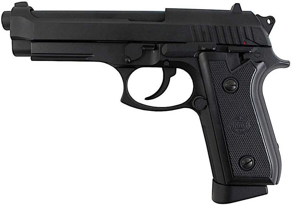 Pistol M9 PT92 Full Metal Semi / Full Auto CO2 Blowback Airsoft by KWC