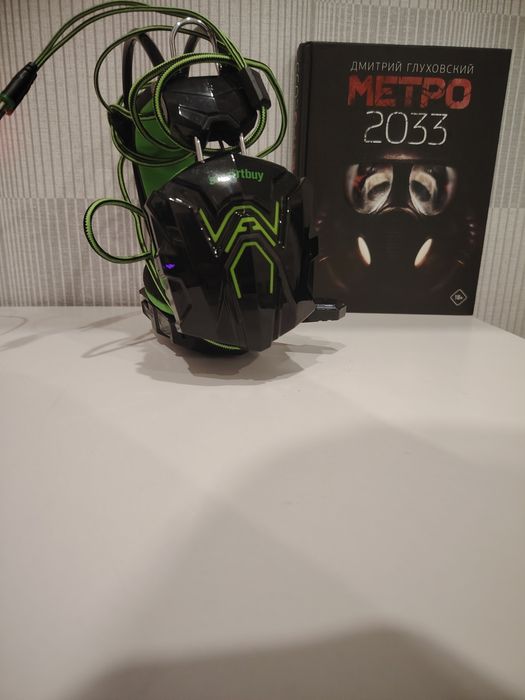 Наушники Smartbuy RUSH SNAKE черно-зеленый