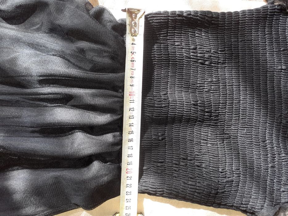 Черна дълга рокля