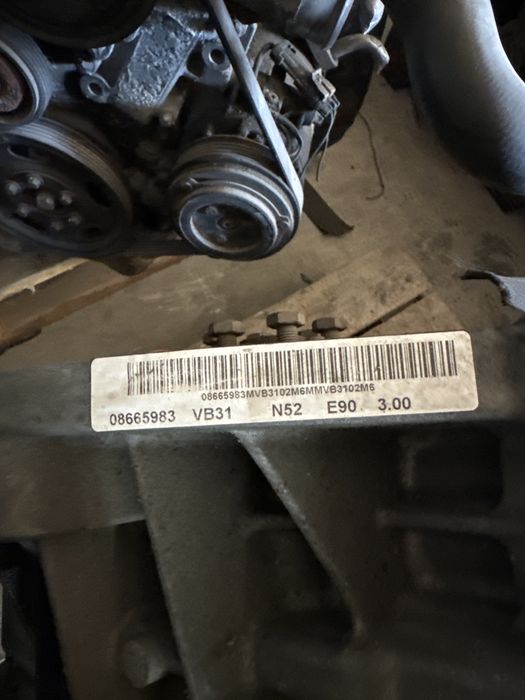 Двигатель изN52 B30 на БМВ