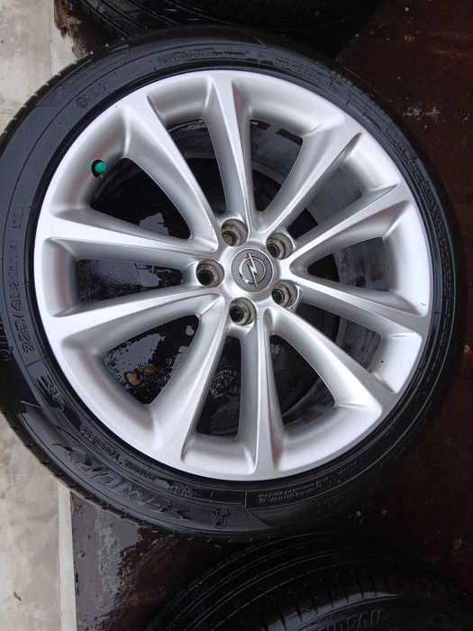 Set Jante Originale Opel Astra J 18" + Anvelope Vară Landsail (DOT 0123)