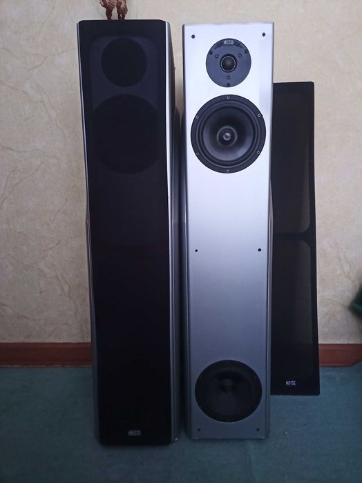 Усилитель Onkyo и колонки Heco