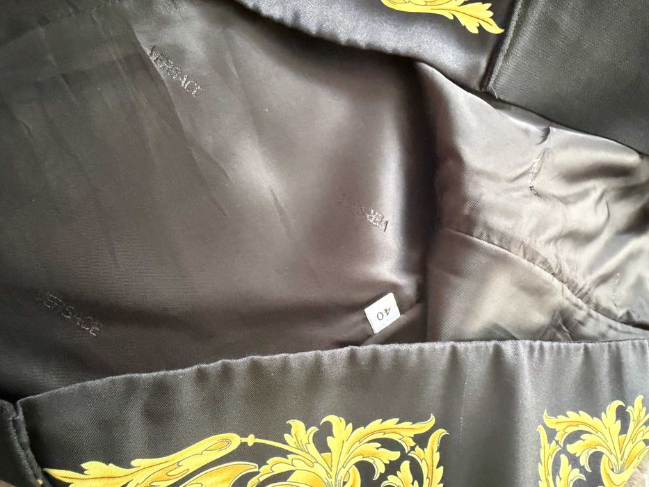 VERSACE - Baroque Print Short Dress