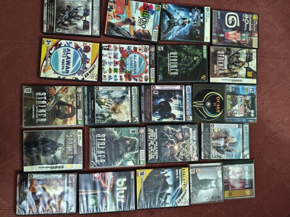 Продаю игры дисками и программы есть