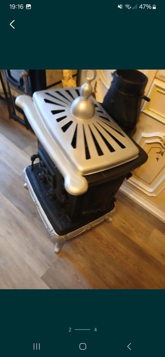 Soba pe lemne sideros baby