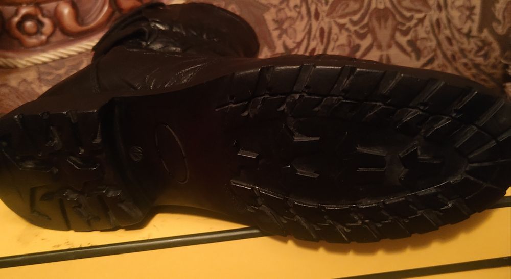 Сапоги мужские, натуральная кожа, натуральный мех,р 43 Италия