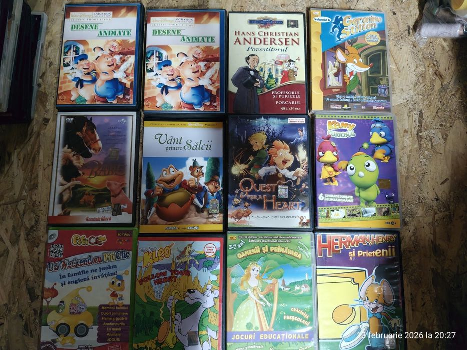 DVD-uri cu desene animate