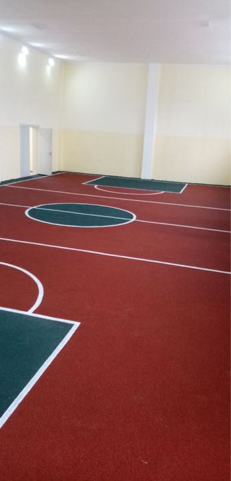 Укладка резинового покрытия любой сложности Резина коплама ОПТОМ