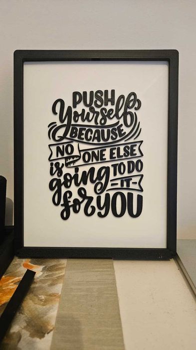 Caseta poster perete mesaje motivationale