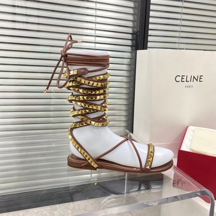 Сандали с връзки