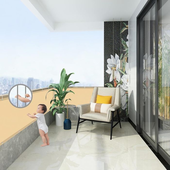 Параван за поверителност за балкон, тераса, ограда, водоустойчив