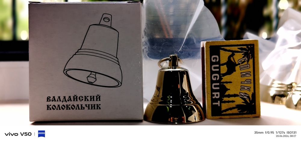 Колокольчики подарочные из России. Валдай