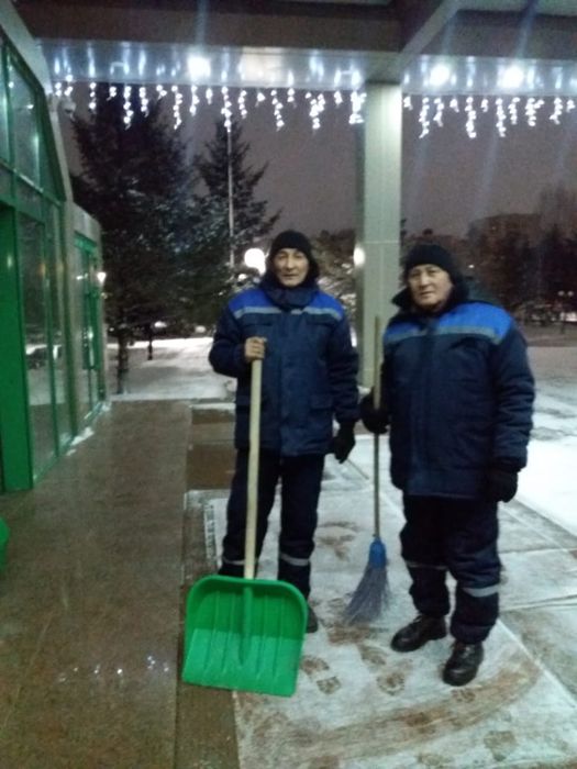 Уборка прилегающих теретории