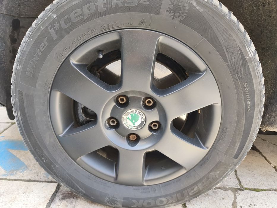 Jante Skoda r15,schimb cu 16