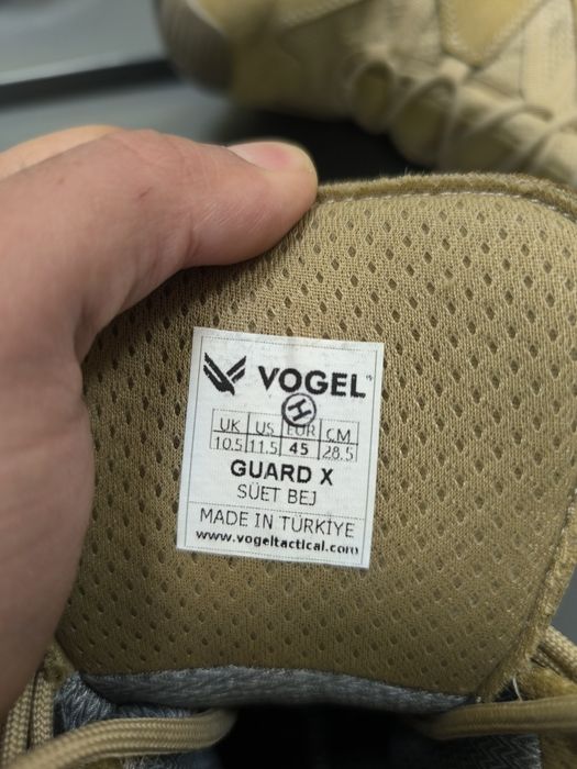 Тактически кубинки Vogel Guard X Бежови 45 номер