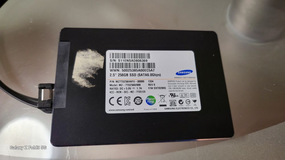 SSD Samsung 256GB