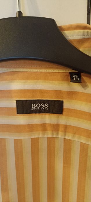 Cămașă elegantă bărbați Hugo Boss, 100% bumbac, mărime guler 39