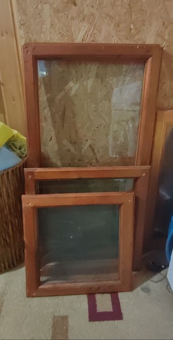Окно дерево натуральное