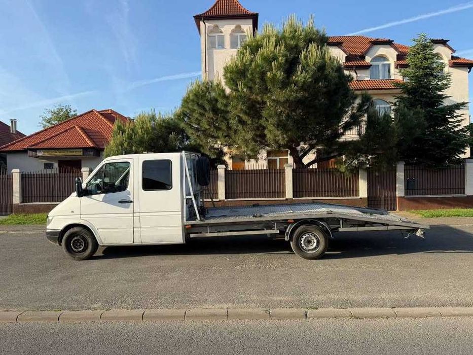 Mercedes Sprinter platforma auto cabina dubla