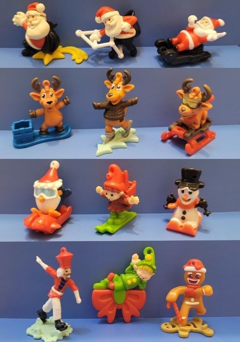 Новогодние серии Kinder Surprise