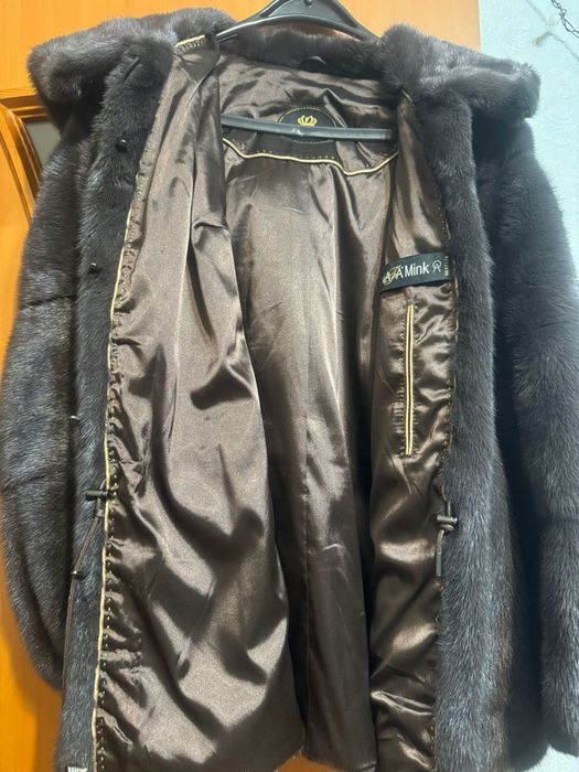 шуба норковая новая