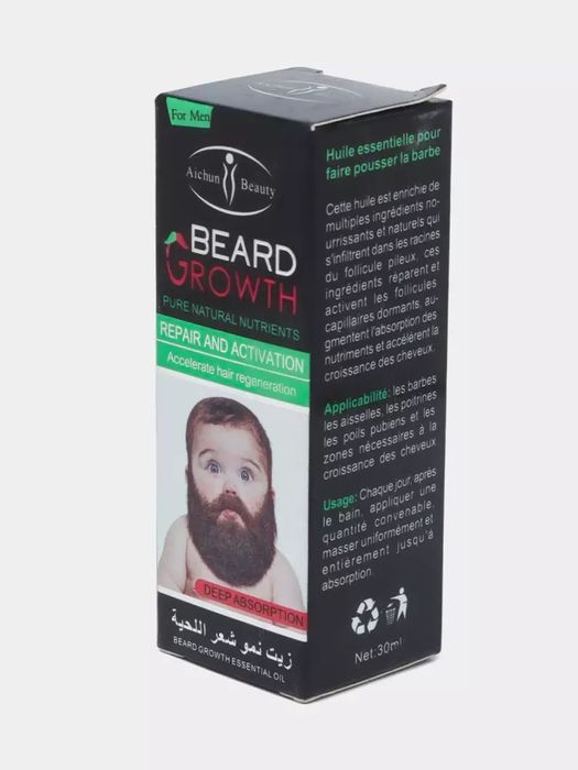 Soch soqol oʻstirish uchun maxsus tomchi