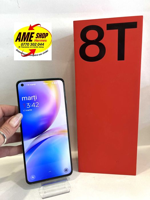 OnePlus 8T, 128GB/8GB RAM, Aquamarine Green!