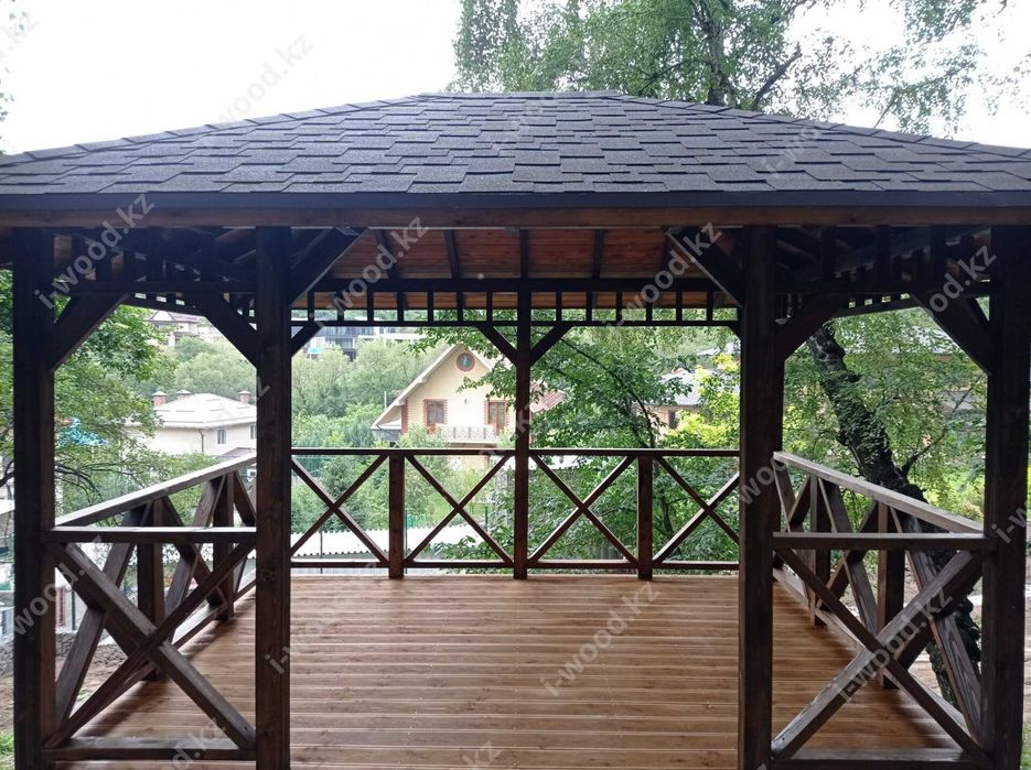 Деревянные беседки на заказ