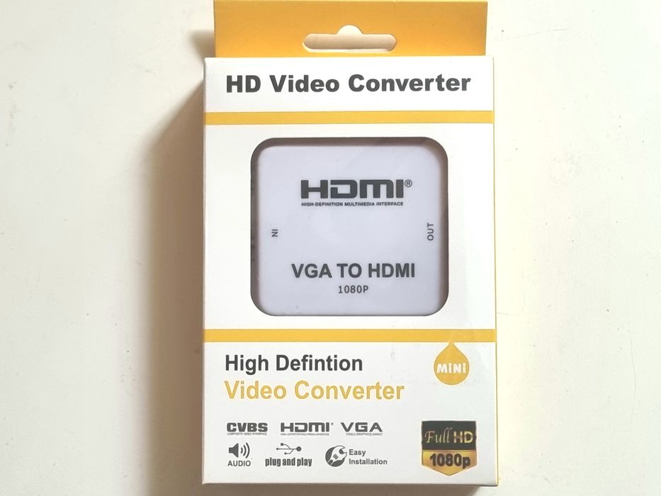 VGA->HDMI адаптер
