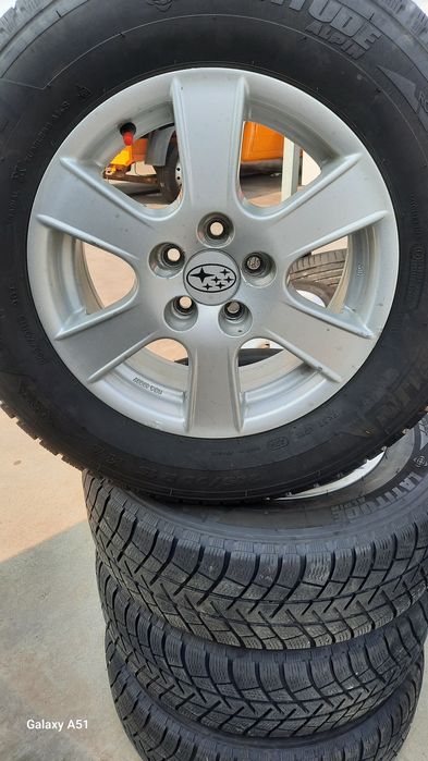 Ляти джанти с гуми 5×100 СУБАРО