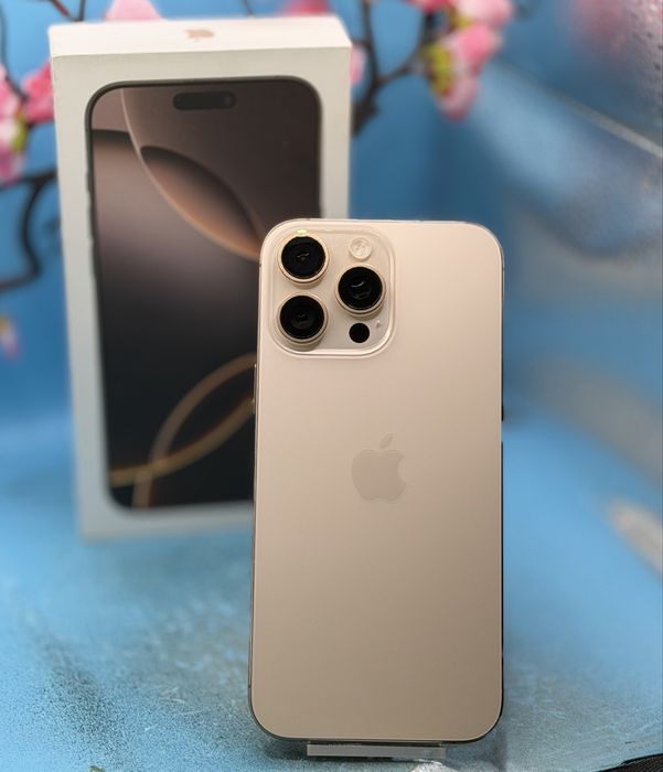 Apple iPhone 16 Pro Max, 256GB, 5G, Desert Titanium