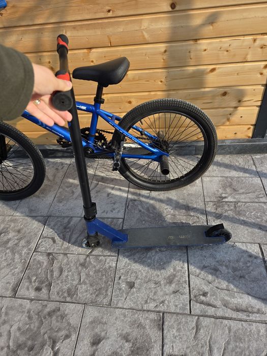 Bicicleta + trotineta de scheme